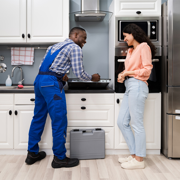 can you provide an estimate for cooktop repair before beginning any work in Saluda